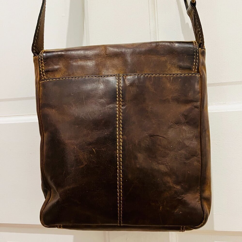 Vintage Stone Mountain Leather Shoulder Handbag Purse - Picture 15 of 16